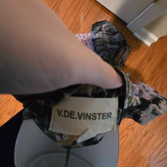 V. De. Vinster Patchwork Tie and Dye Dress Size Medium - Picture 14 of 16